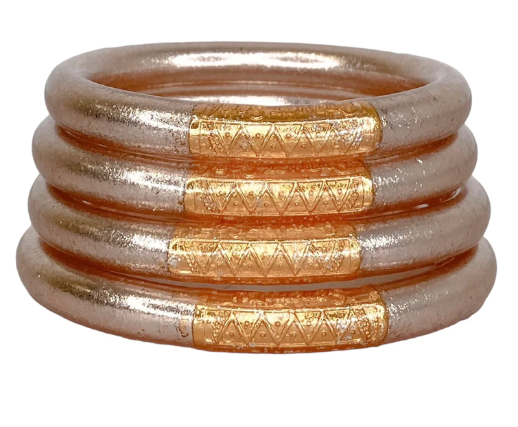 CHAMPAGNE TZUBBIE ALL WEATHER BANGLE® (AWB®) SERENITY PRAYER