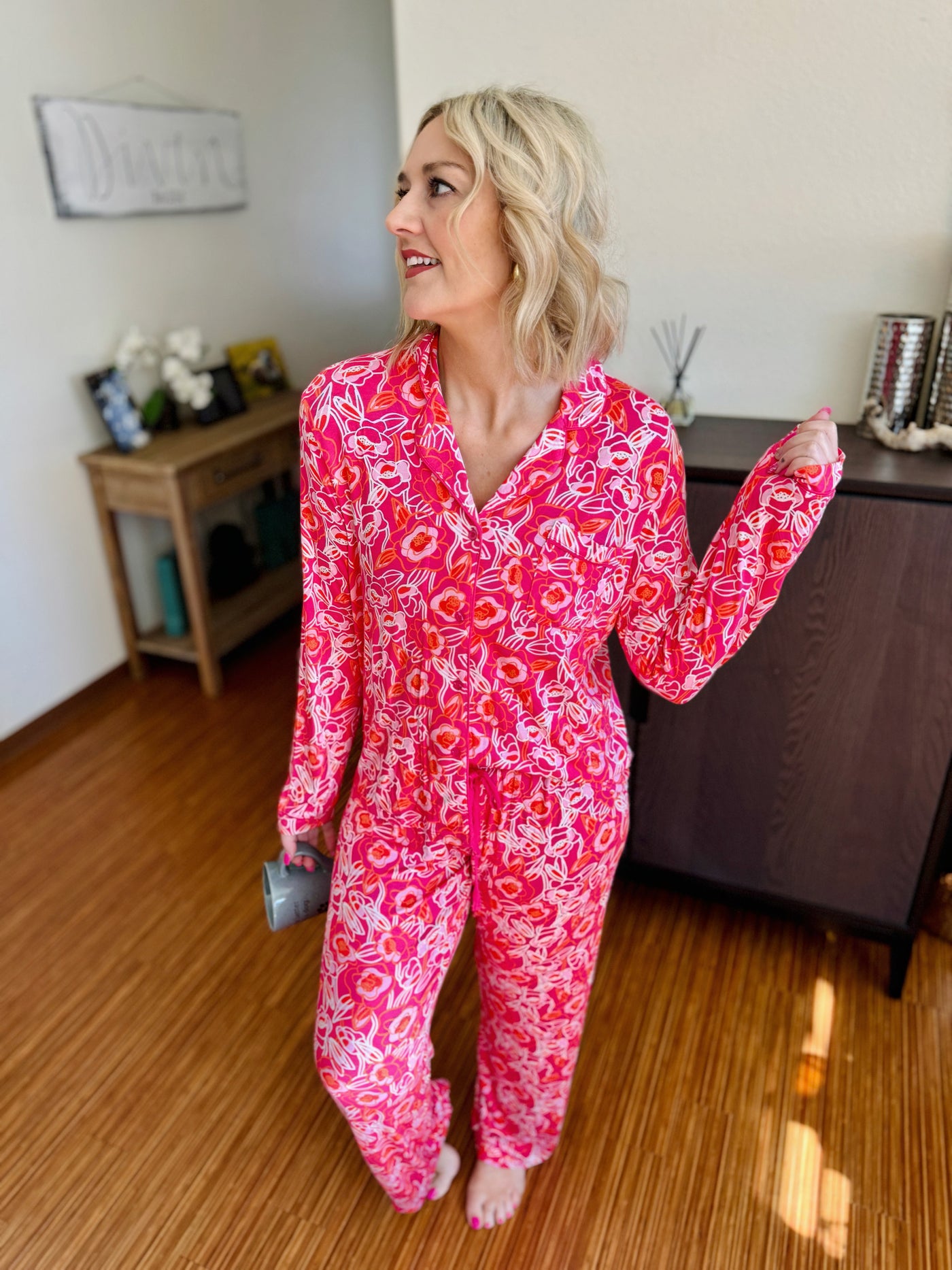 Charlotte PJ Pant Set (Cobble Hill) | Mary Square