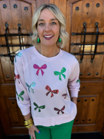 Katie Sweatshirt - Bows | Mary Square