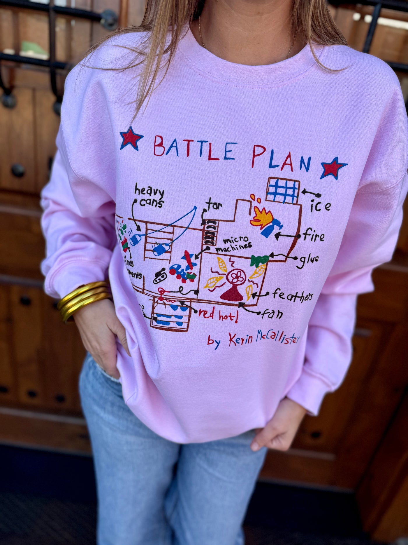 Kevin's Battle Plan Sweatshirt