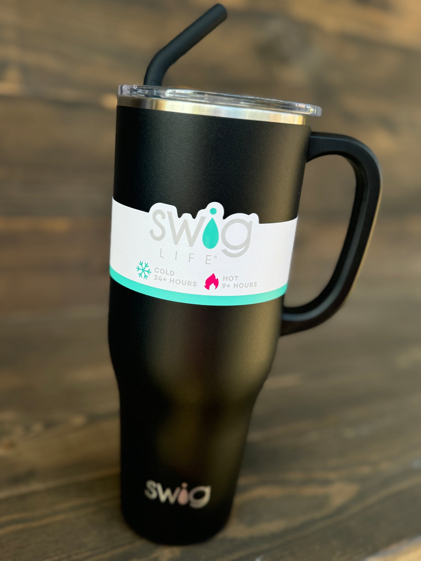 Black Mega Mug (40oz) | Swig