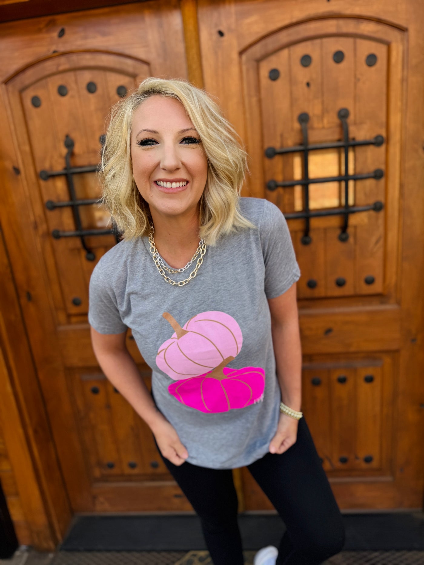 Pretty In Pumpkin Graphic Tee