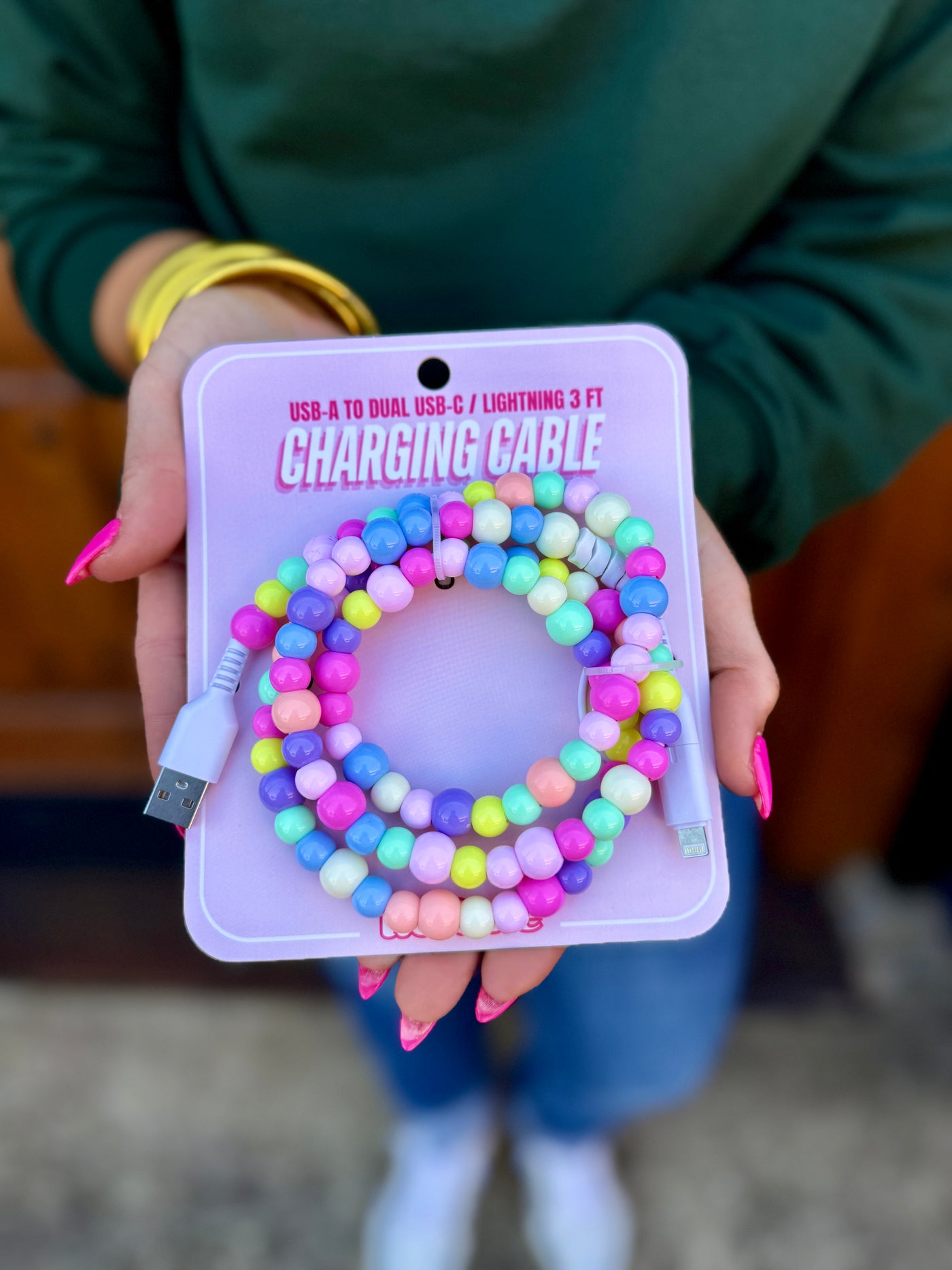 Candy Necklace Phone Charger