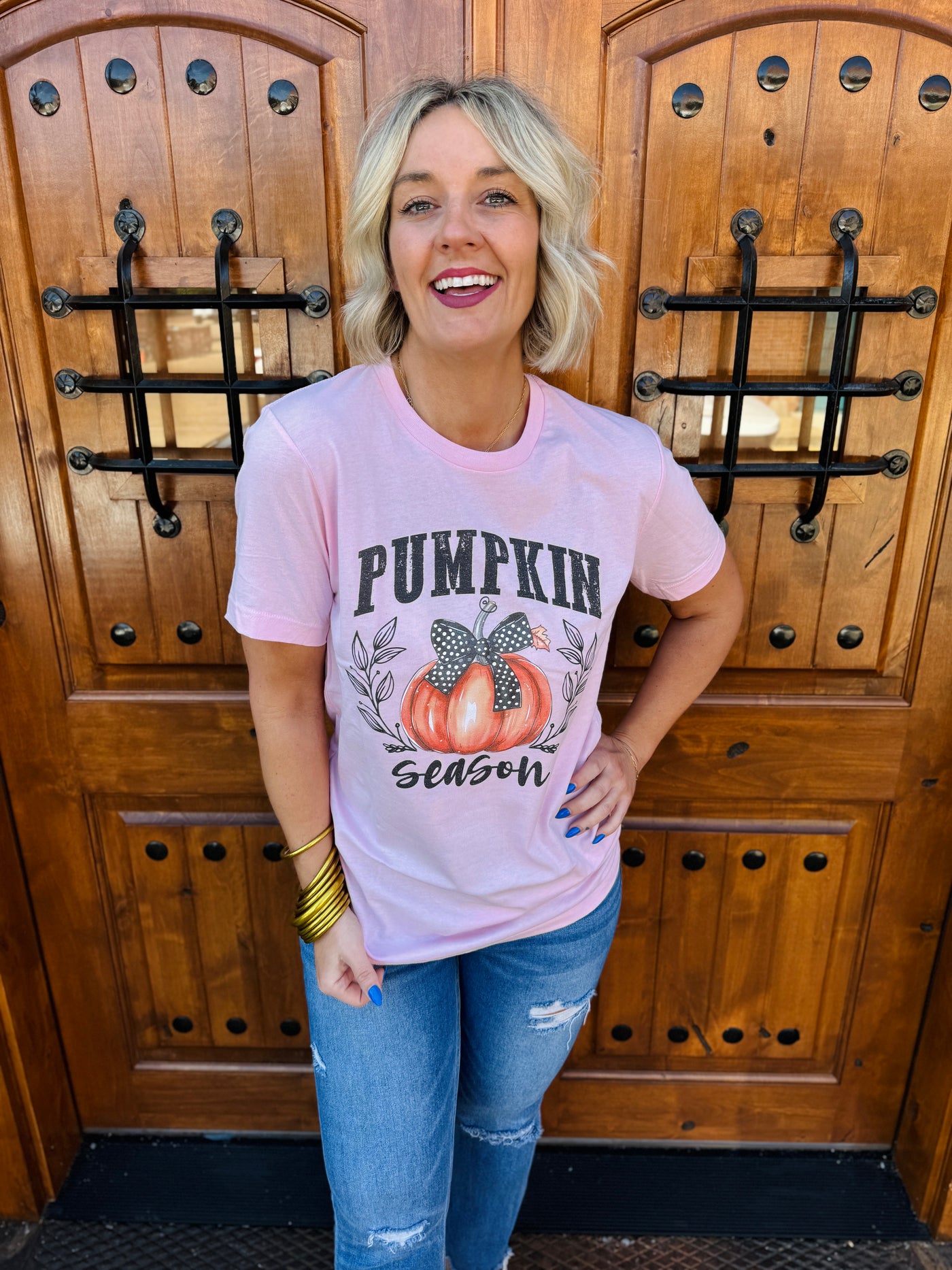 Pumpkin Season Graphic T-shirt