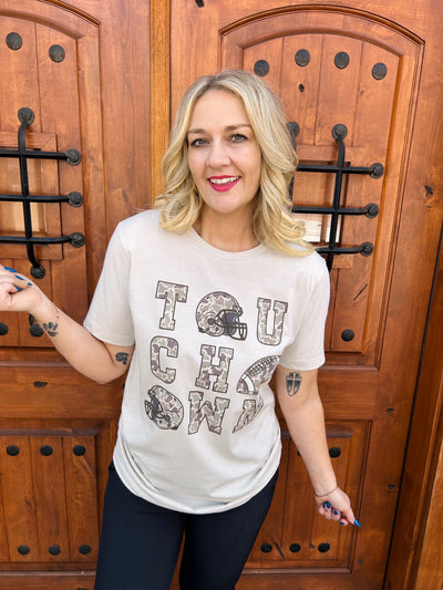 Touchdown Camo Graphic Tee