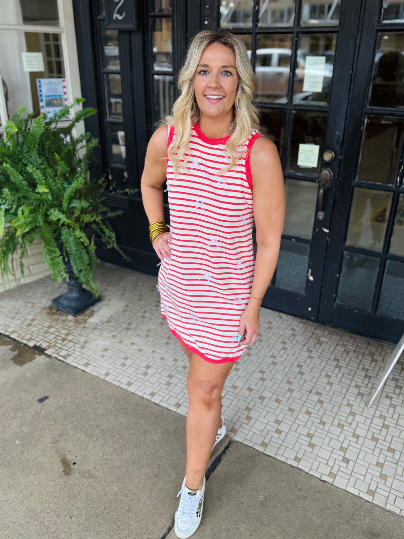 Red White & You Dress