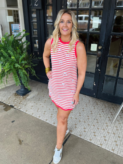 Red White & You Dress