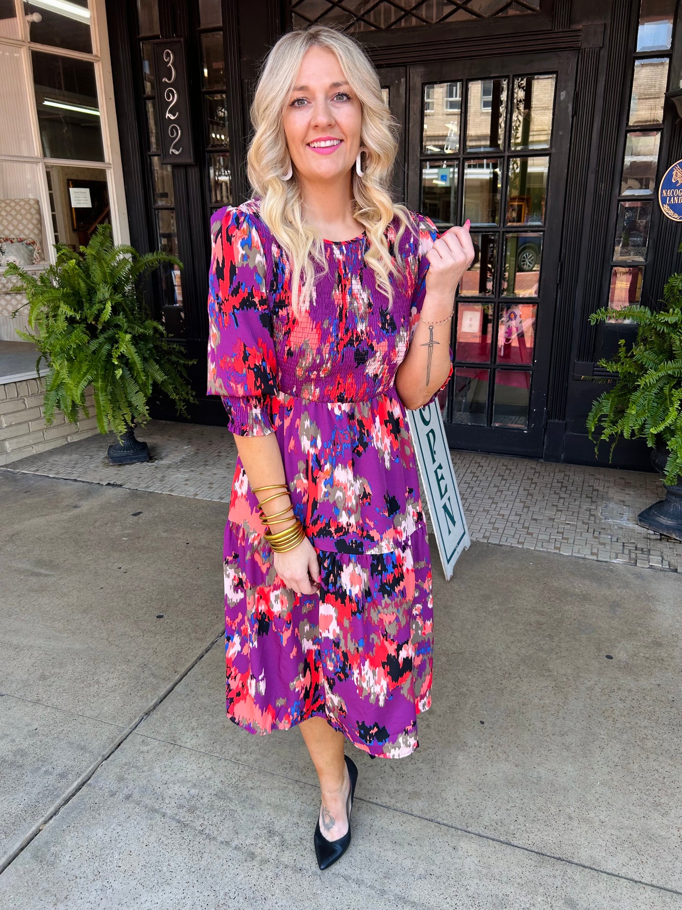 The Keepsake Dress - Magenta