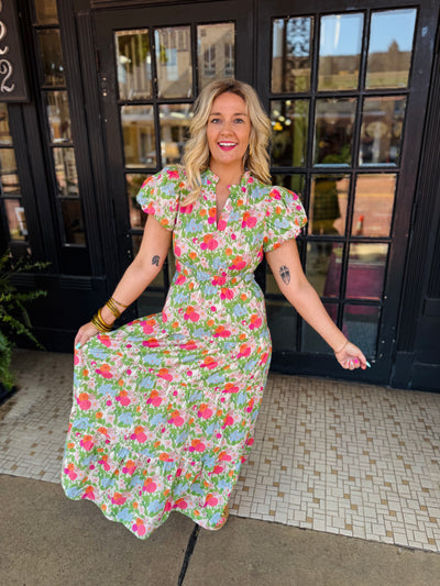 Petals On The Pier Dress