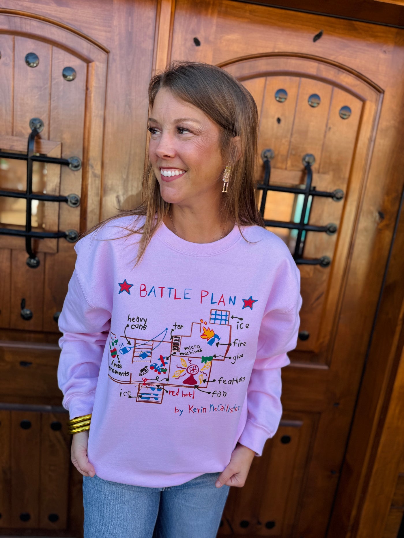 Kevin's Battle Plan Sweatshirt