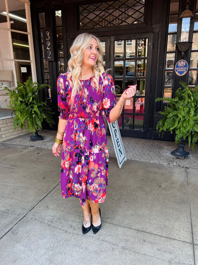 The Keepsake Dress - Magenta