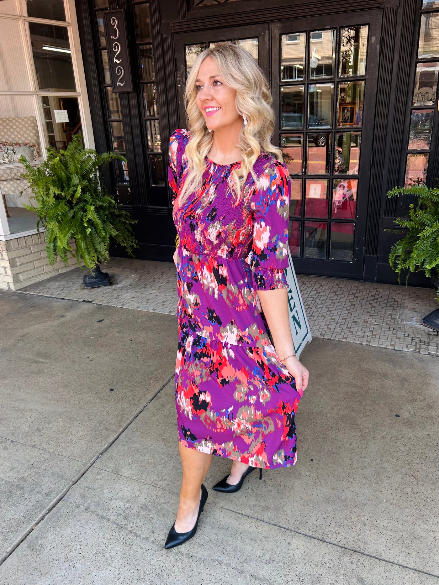 The Keepsake Dress - Magenta