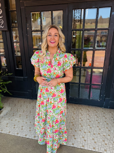 Petals On The Pier Dress