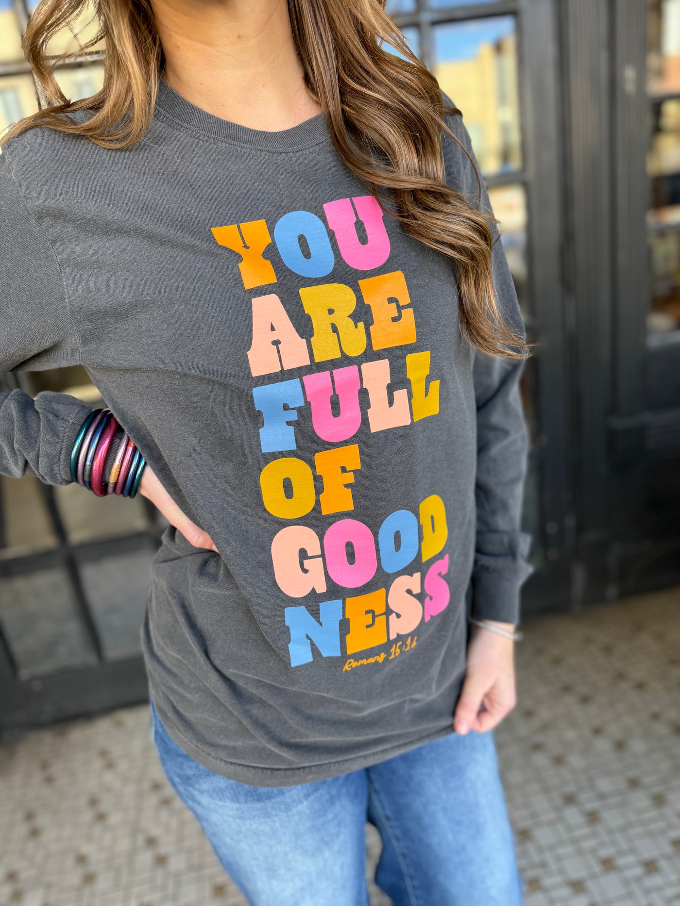 You Are Full Of Goodness - Long Sleeve Graphic Tee