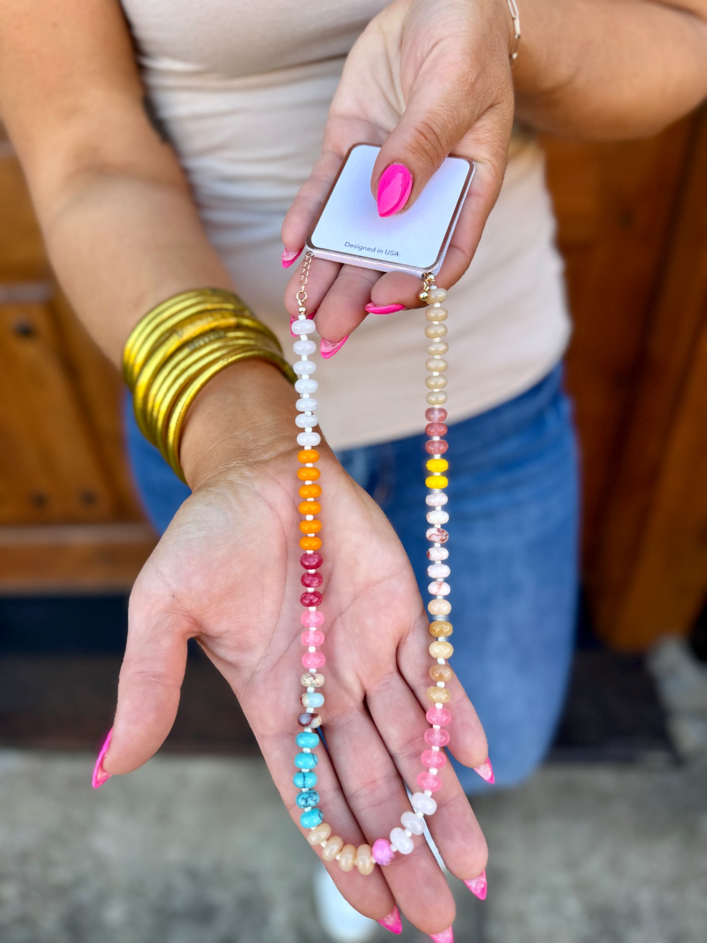 Thankful beaded Necklace