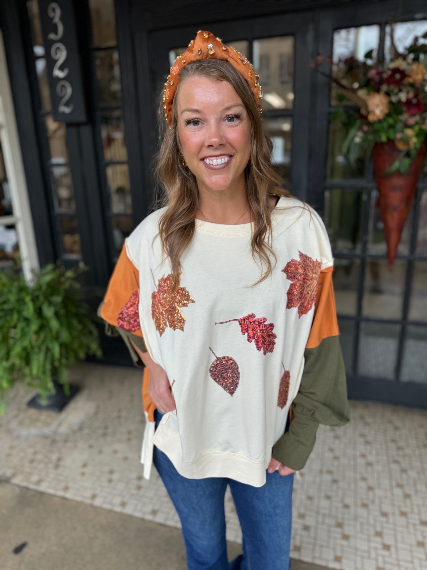 Fall In Leaves Sweater
