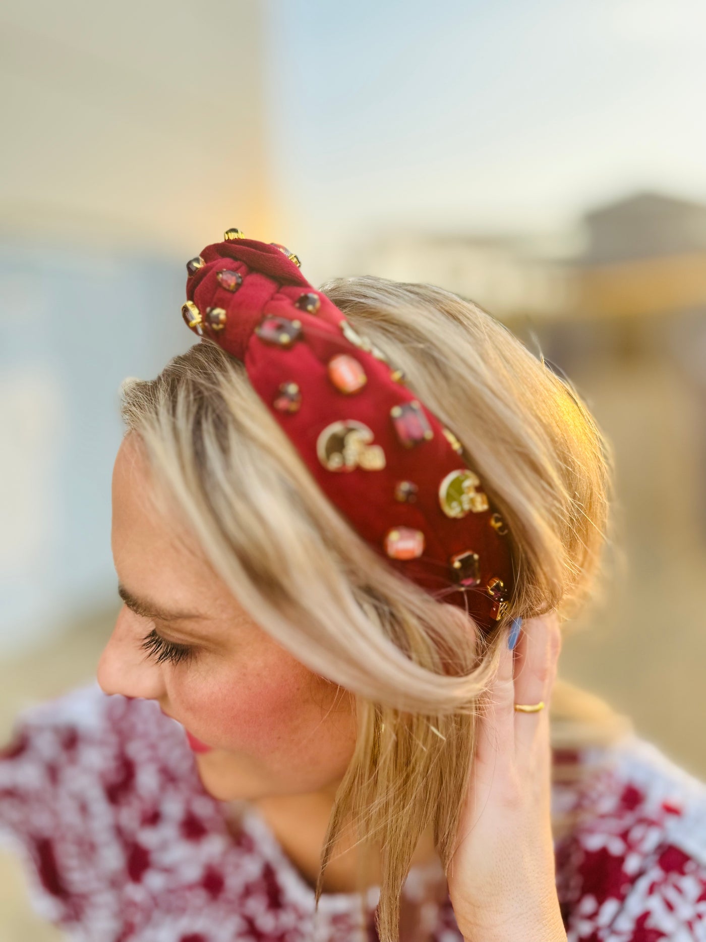 Fan Gear Headband (Football) | Brianna Cannon