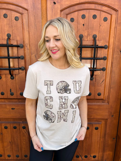 Touchdown Camo Graphic Tee