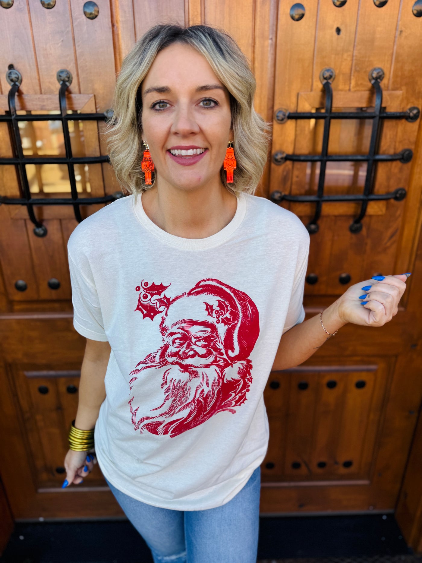 Retro Santa Graphic Tee