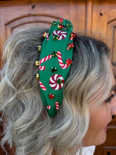 Candy Cane Headband