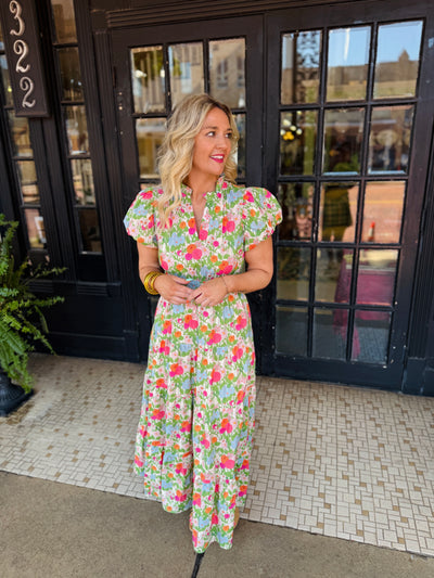 Petals On The Pier Dress