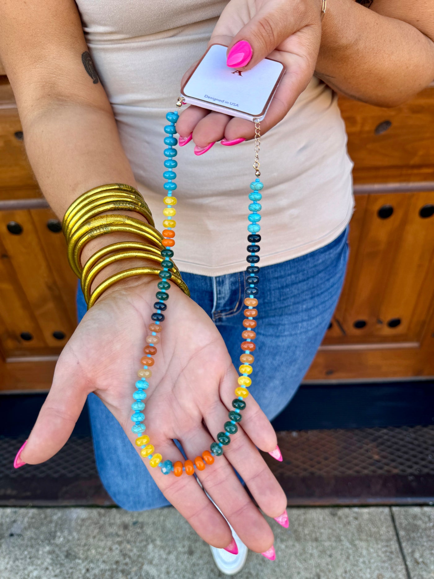 Thankful beaded Necklace