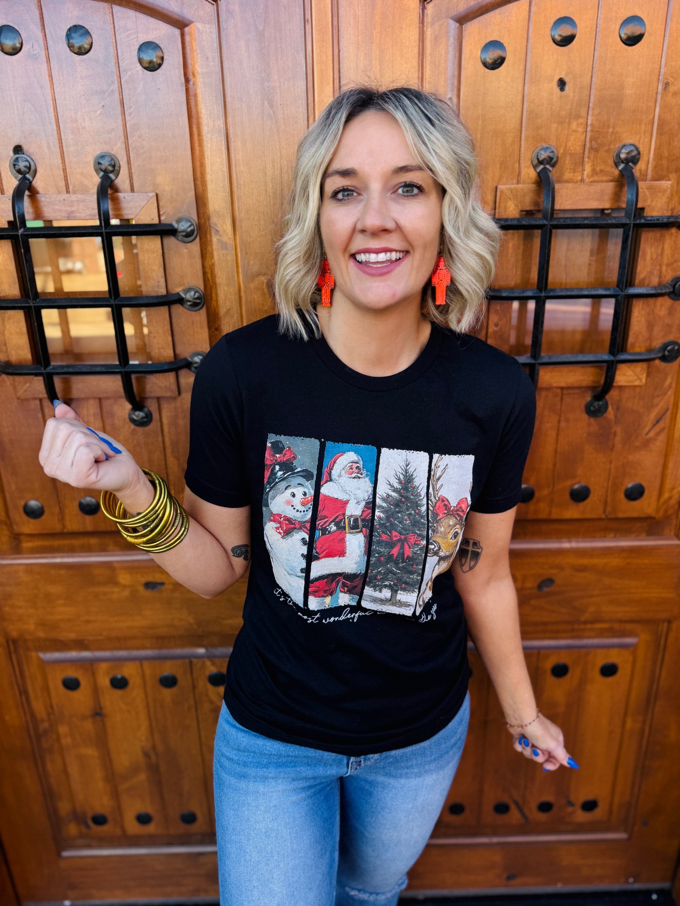 Vintage Christmas Graphic Tee