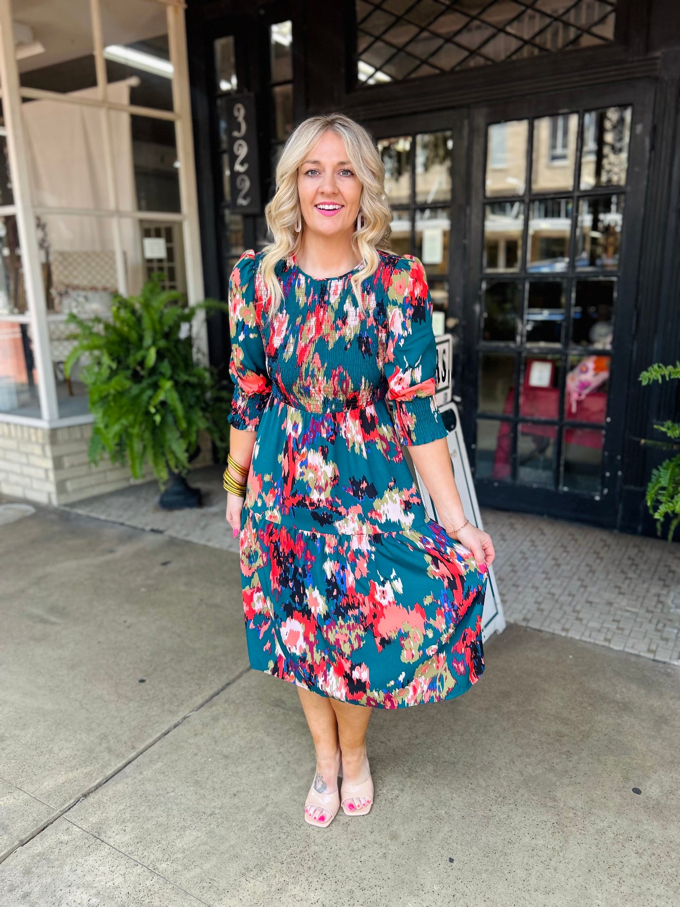 The Keepsake Dress - Hunter Green