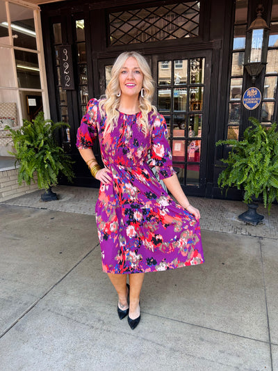 The Keepsake Dress - Magenta