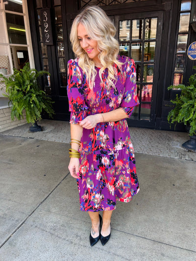 The Keepsake Dress - Magenta