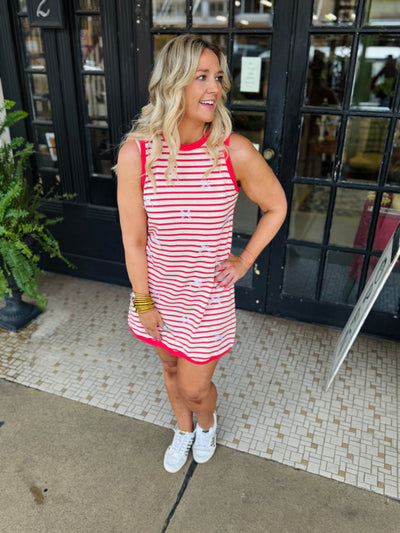 Red White & You Dress