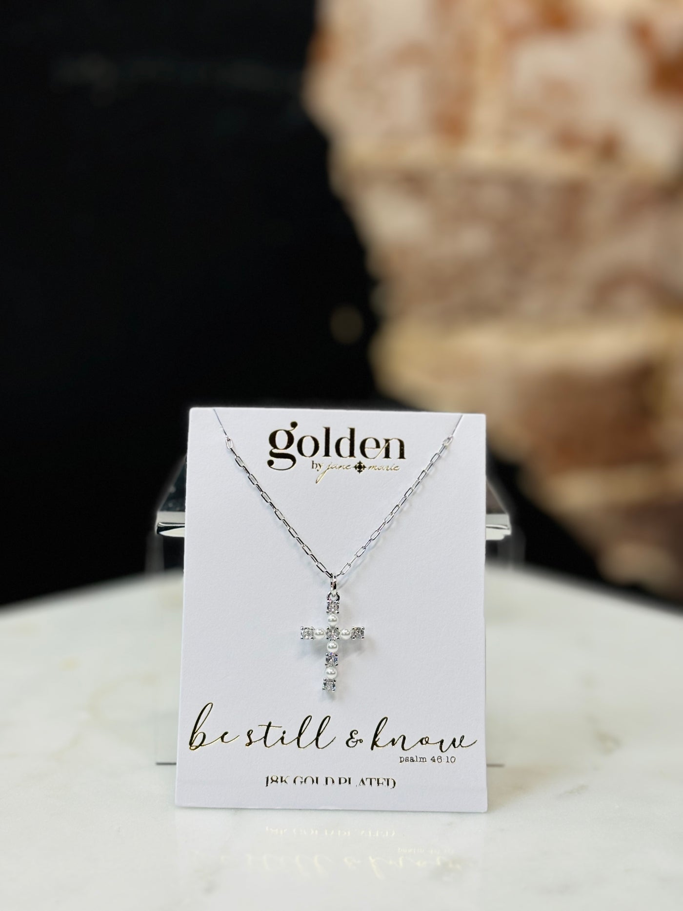 Meet Me at The Cross Necklace