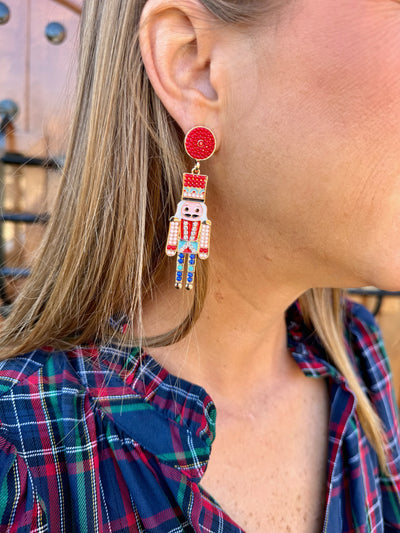 Festive Nutcracker Earrings