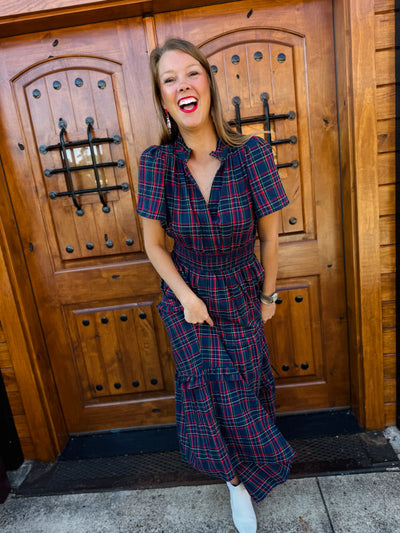 Miley Plaid Palmer Dress