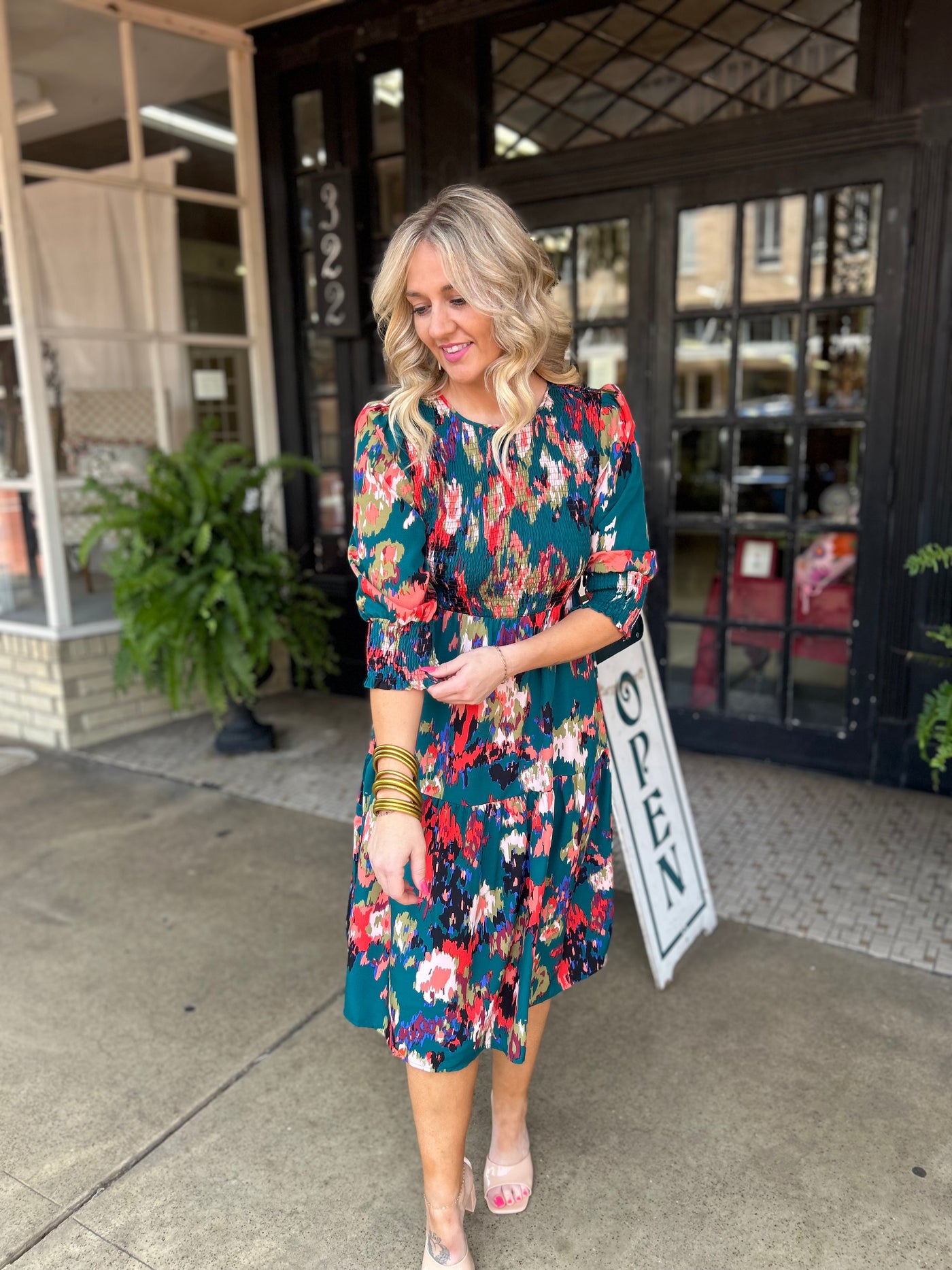 The Keepsake Dress - Hunter Green