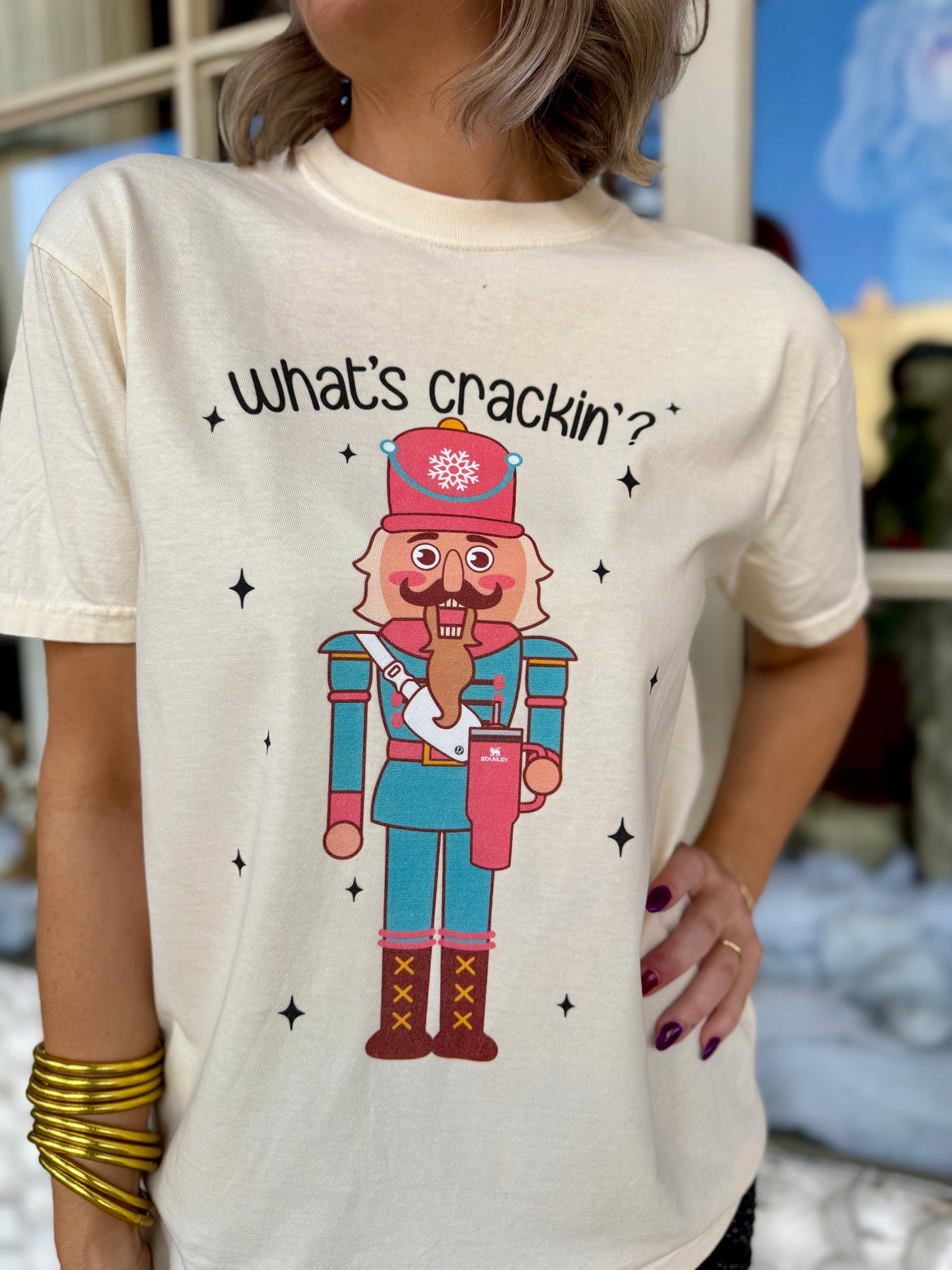 What's Crackin' Graphic Tee