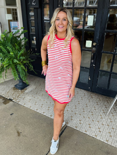 Red White & You Dress