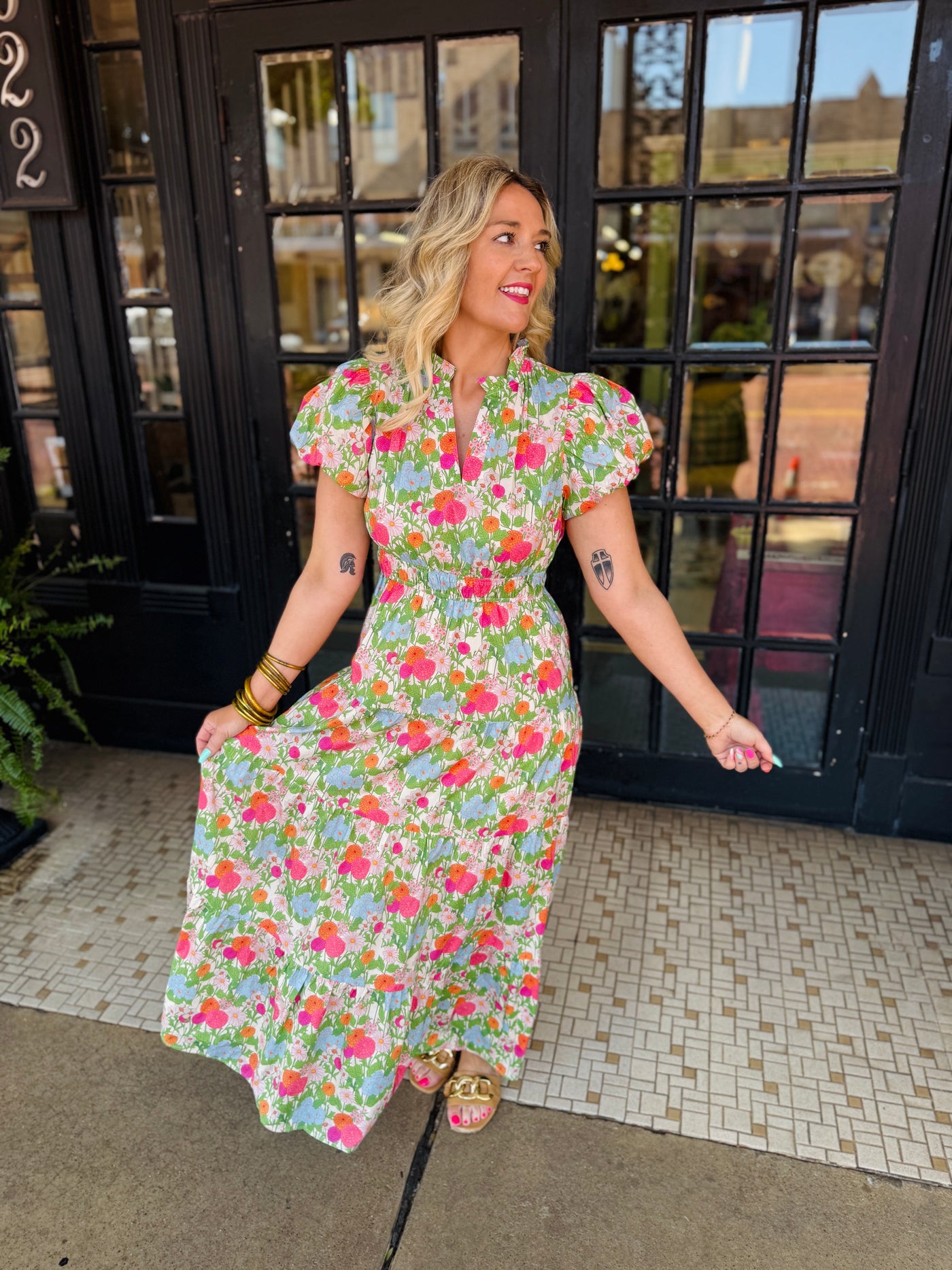 Petals On The Pier Dress