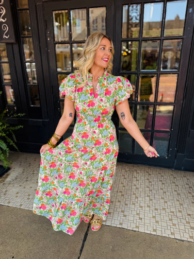 Petals On The Pier Dress