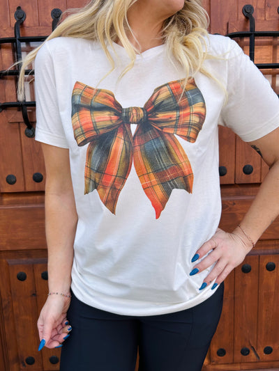 Fall Bow Graphic Tee