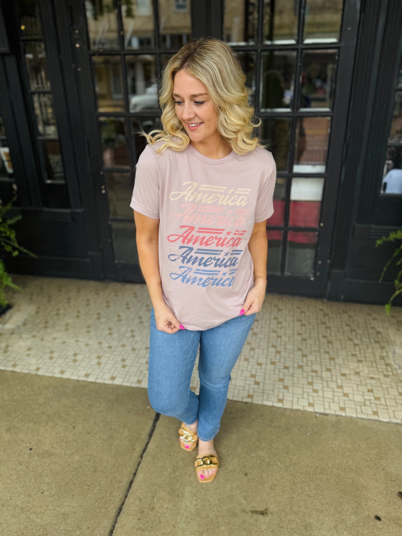 America Always Graphic Tshirt
