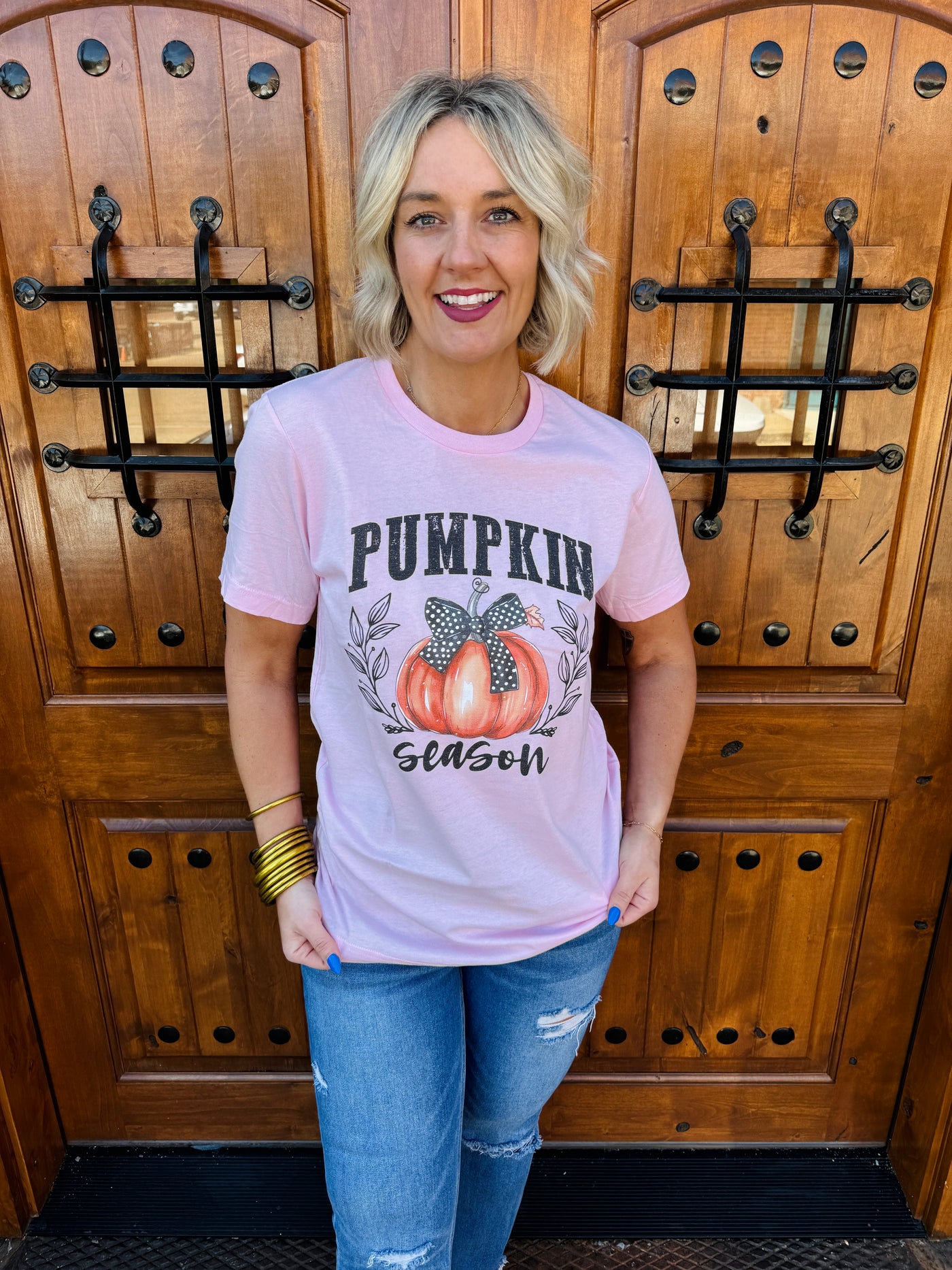 Pumpkin Season Graphic T-shirt