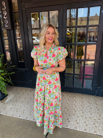 Petals On The Pier Dress