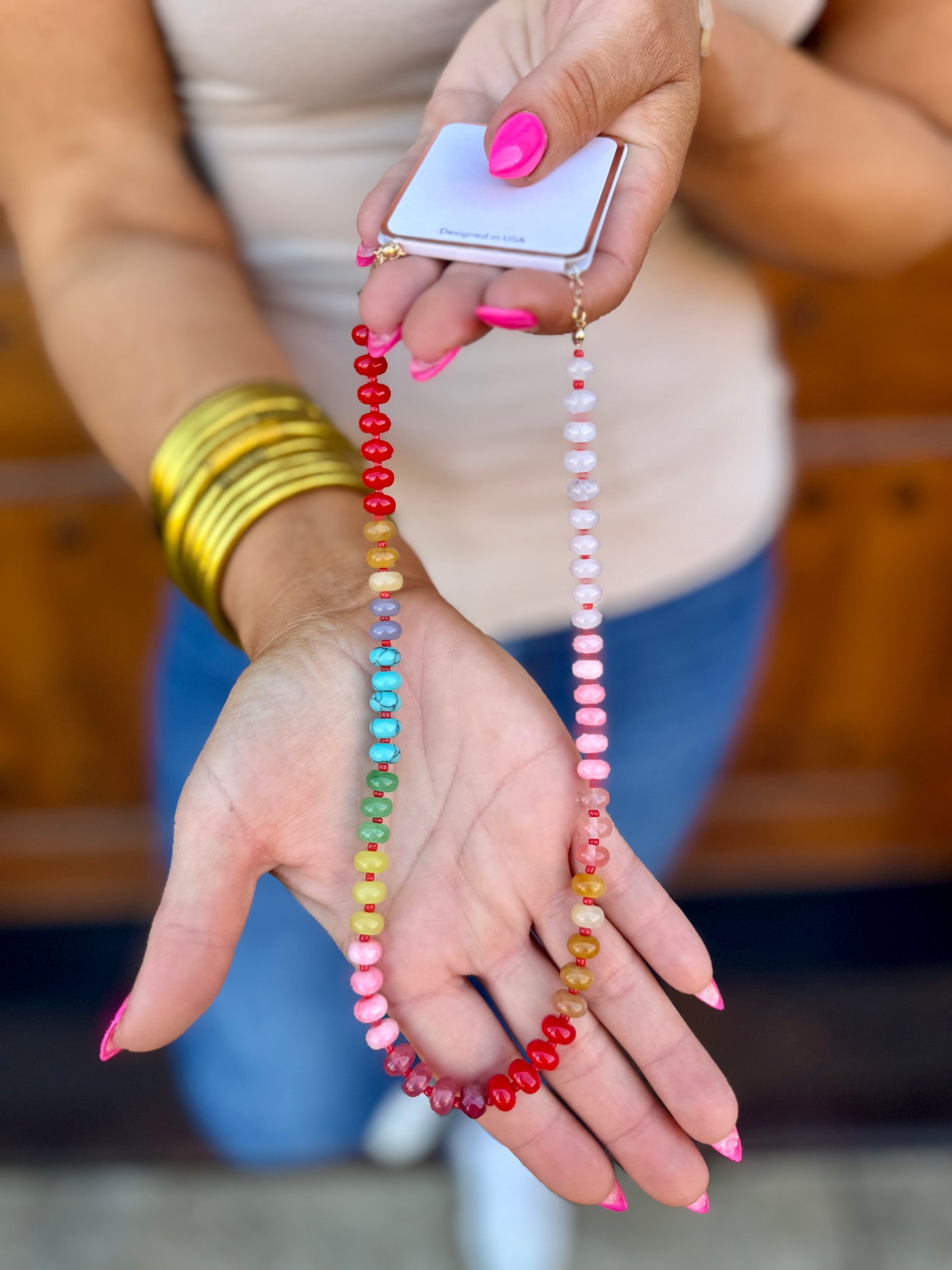 Thankful beaded Necklace