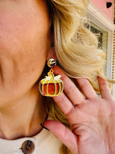 Pumpkin Patch Earrings