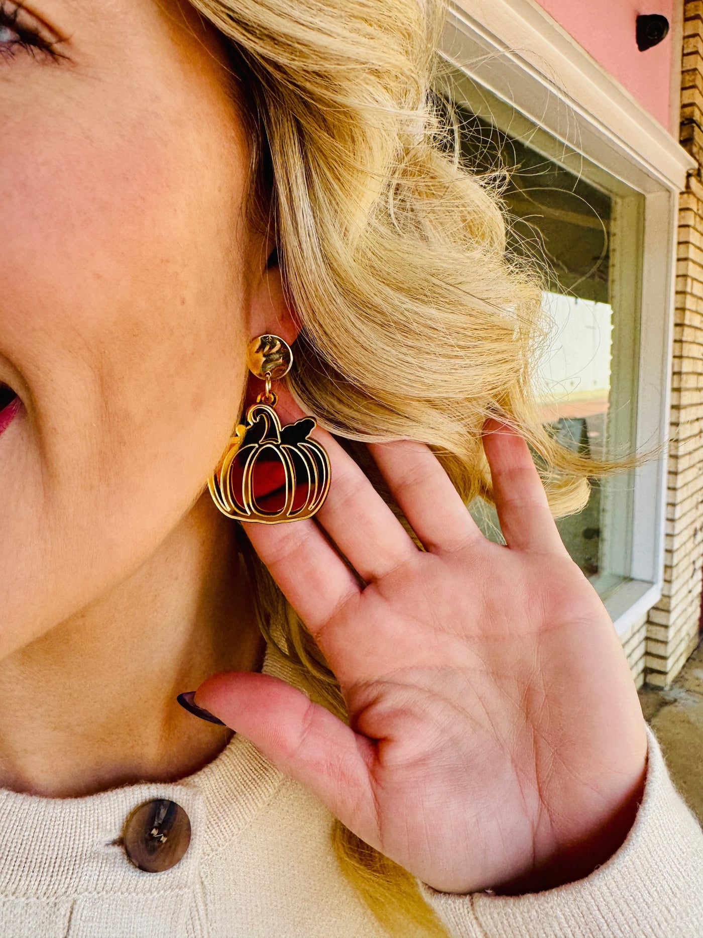 Pumpkin Patch Earrings