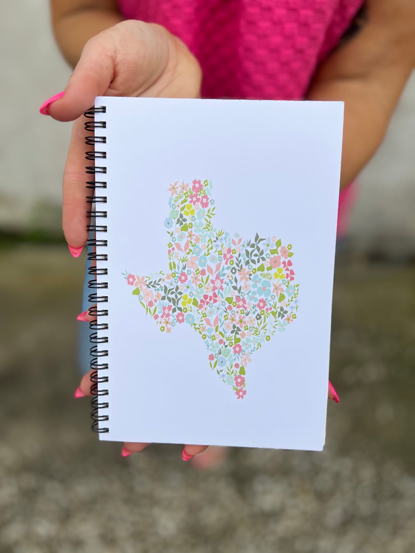 Texas Spiral Notebook