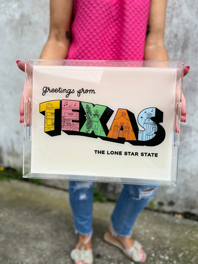 Texas Acrylic Tray - Medium