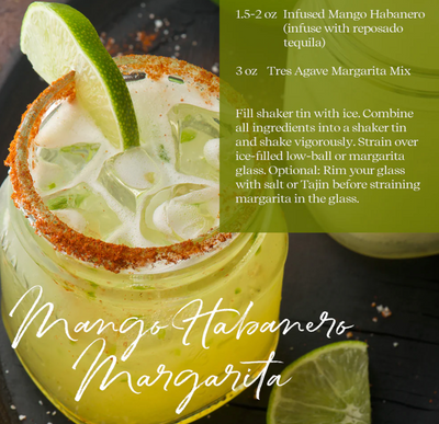 Mango Habanero Cocktail Infuse Jar | The Southern Spirit