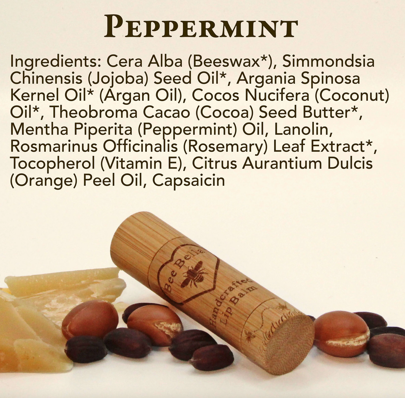 Peppermint Lip Balm | Bee Bella